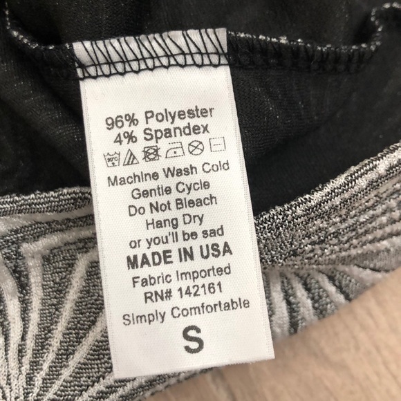 NWT Lularoe S silver Cassie. - Picture 7 of 7